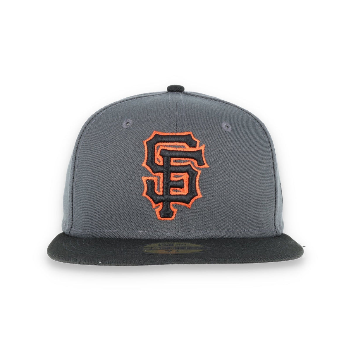 San Francisco Giants New Era 59Fifty Fitted Hat-Dark Grey/Black