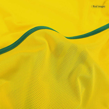 Retro 2002/03 Mens Brazil Home Jersey
