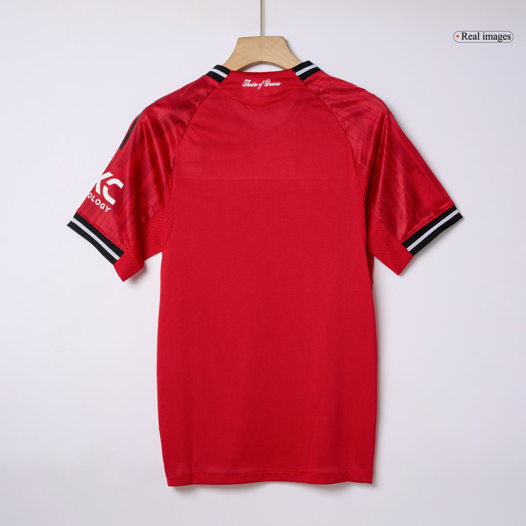 ŠEŠKO #30 Mens Manchester United Home Jersey 2025/26 - Player Version (Slim Fit)