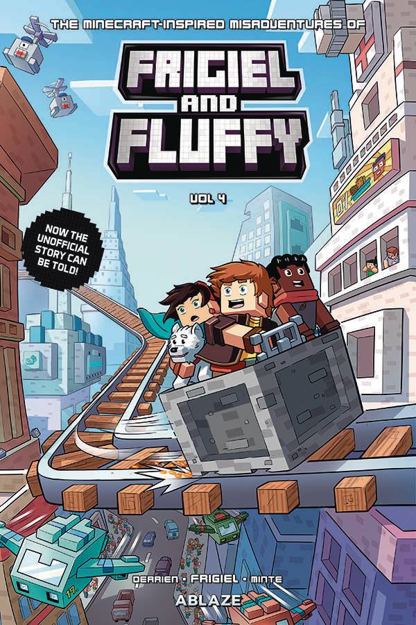 Minecraft Inspired Misadv Of Frigiel & Fluffy HC Vol 04
