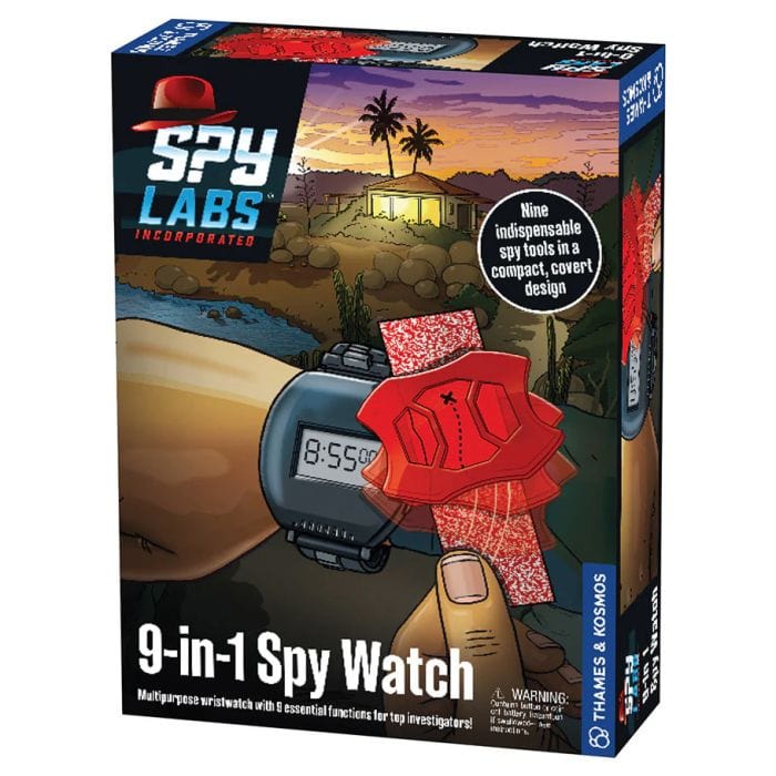 Spy Labs: 9-in-1 Spy Watch