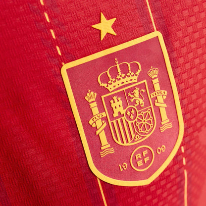 adidas 2026 Spain Men's Authentic Home Soccer Jersey