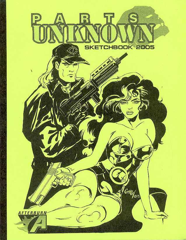Parts Unknown Convention Sketchbook (Res)