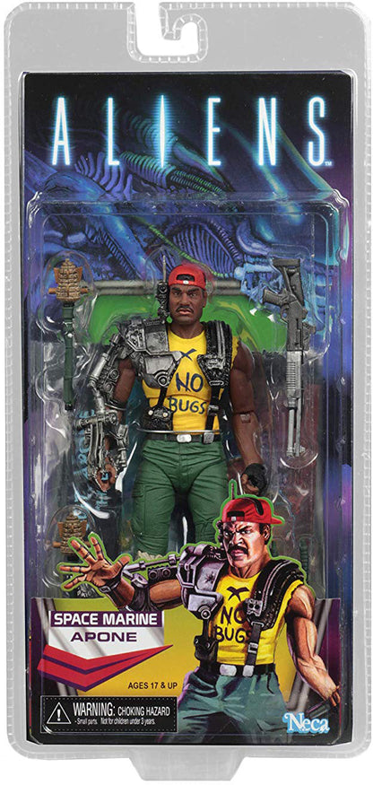 Aliens 8 Inch Action Figure Series 13 - Space Marine Sgt. Apone (Shelf Wear Packaging)