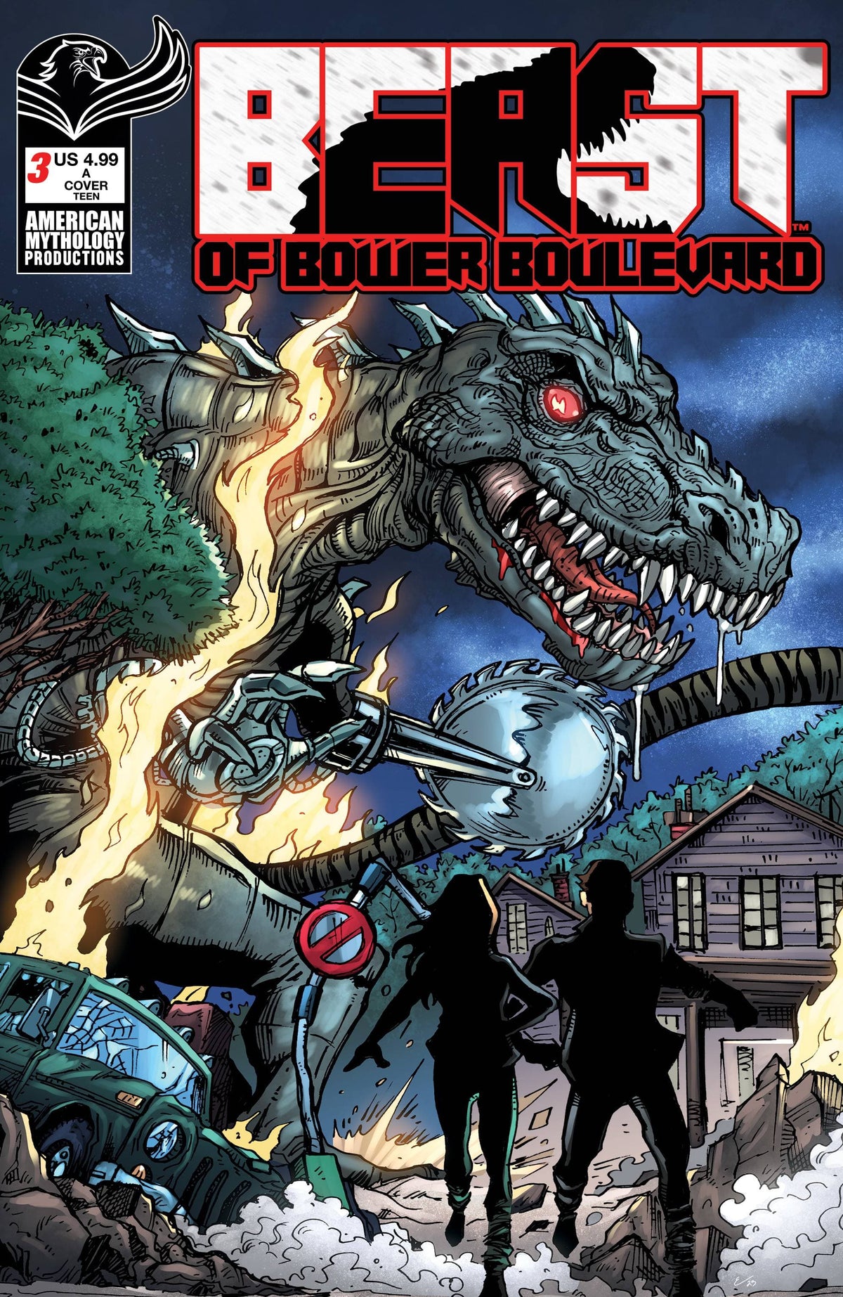 BEAST OF BOWER BOULEVARD #3 CVR A CALZADA