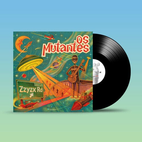 Os Mutantes - Zzyzx (IEX, Black Vinyl Edition, 140 Gram Vinyl)