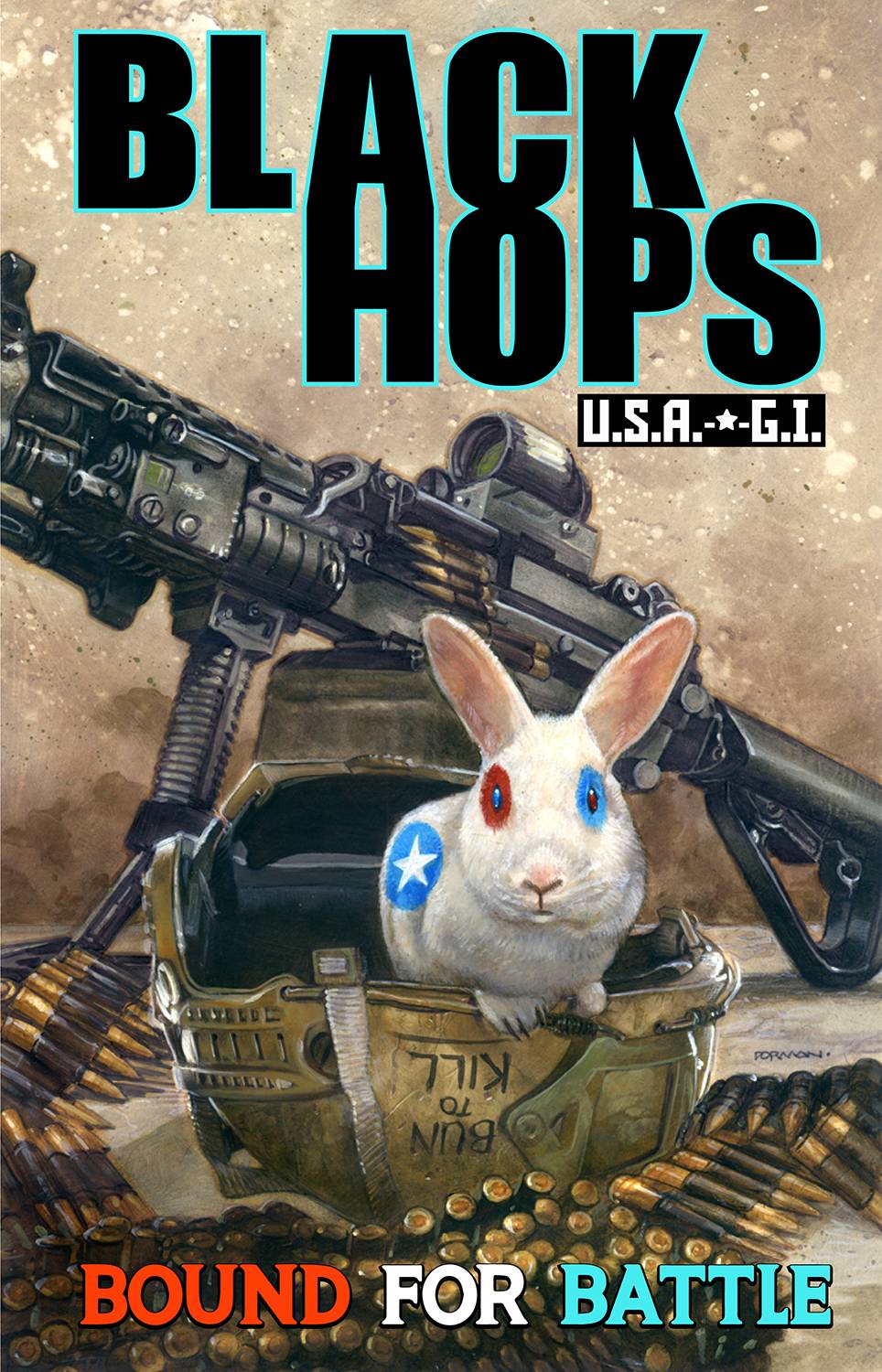 Black Hops Usa Gi Bound For Battle TP