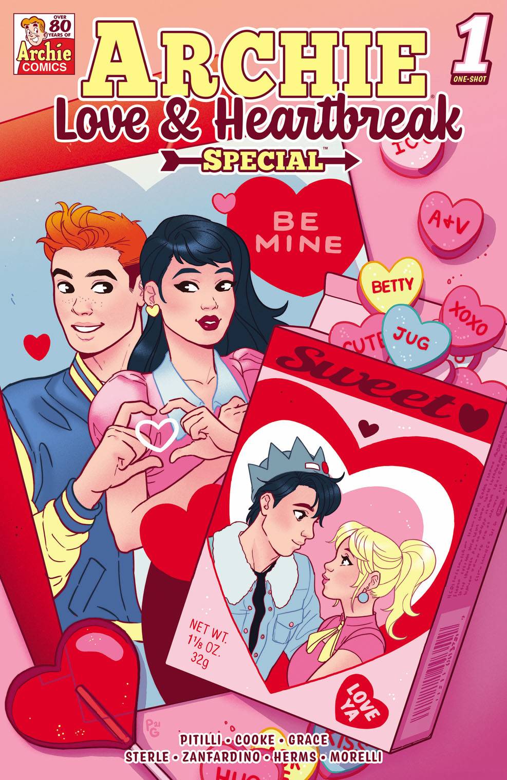 Archie Love & Heartbreak Special Cvr B Ganucheau