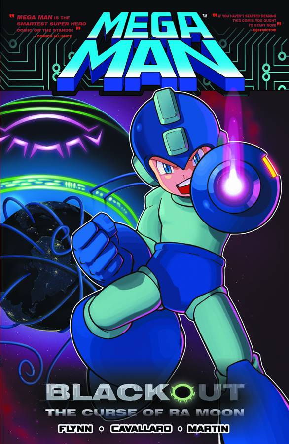 Mega Man TP Vol 07 Blackout Curse Of Ra Moon