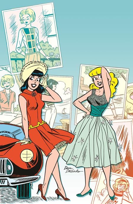 ARCHIE COMICS 85TH ANNIVERSARY PRESENTS BETTY & VERONICA FASHION PAGES (ONE-SHOT) CVR D DAN DECARLO FOIL FULL ART VAR (Release Date: 08/26/2026)