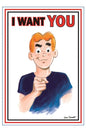 ARCHIE COMICS CELEBRATES AMERICAS 250TH (ONE SHOT) CVR F DAN PARENT UNCLE SAM POSTER FOIL FULL ART  VAR