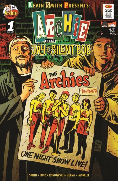 ARCHIE MEETS JAY AND SILENT BOB #1 (ONE SHOT) CVR J FRANCESCO FRANCAVILLA FOIL VAR (MR)