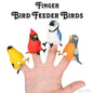 ARCHIE MCPHEE: FINGER BIRD FEEDER BIRDS