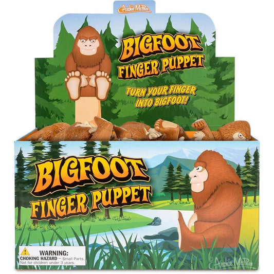 Archie McPhee: Bigfoot Finger Puppet