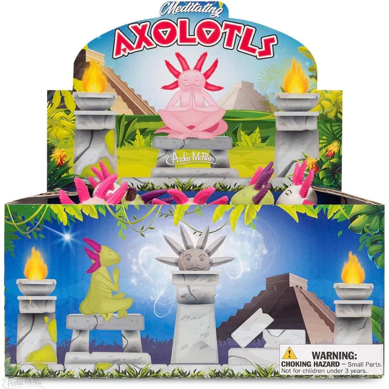 Archie McPhee: Meditating Axolotls