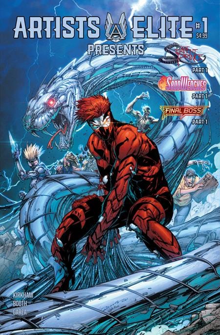 ARTIST ELITE PRESENTS #1 CVR B BRETT BOOTH LOST SERPENT VAR