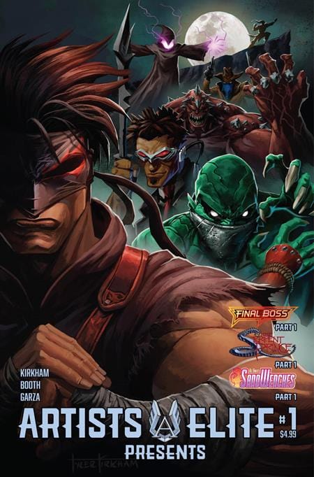 ARTIST ELITE PRESENTS #1 CVR C TYLER KIRKHAM FINAL BOSS VAR