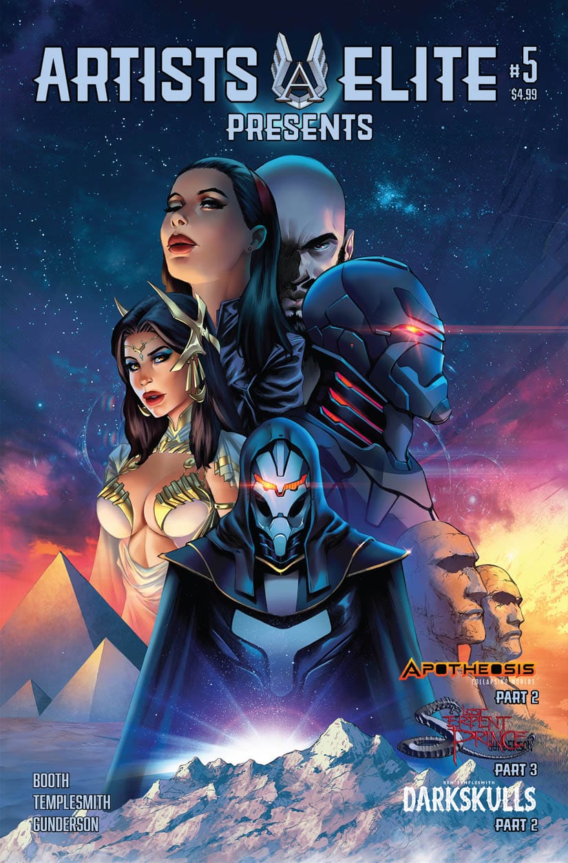 ARTISTS ELITE PRESENTS #5 CVR D JORDAN GUNDERSON & CECI DE LA CRUZ VAR