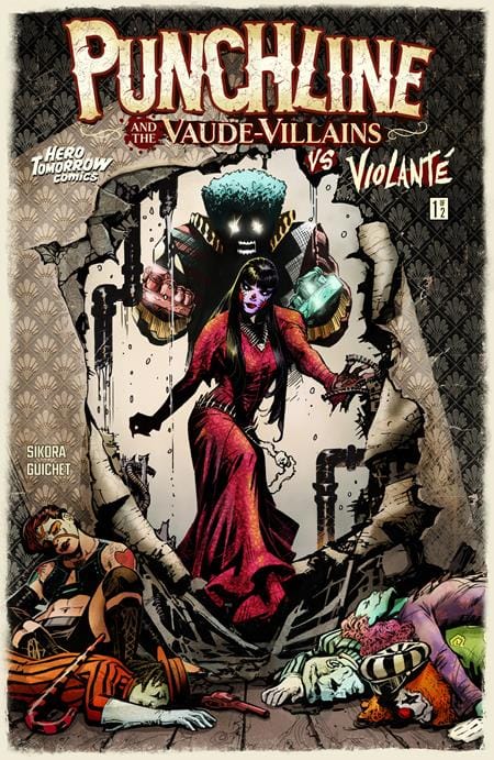 PUNCHLINE AND THE VAUDE-VILLAINS VS VIOLANTE #1 (OF 2) CVR A YVEL GUICHET (Release Date: 08/05/2026)