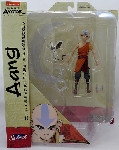 Avatar The Last Airbender 6 Inch Action Figure Select Series - Aang (Shelf Wear Packaging)