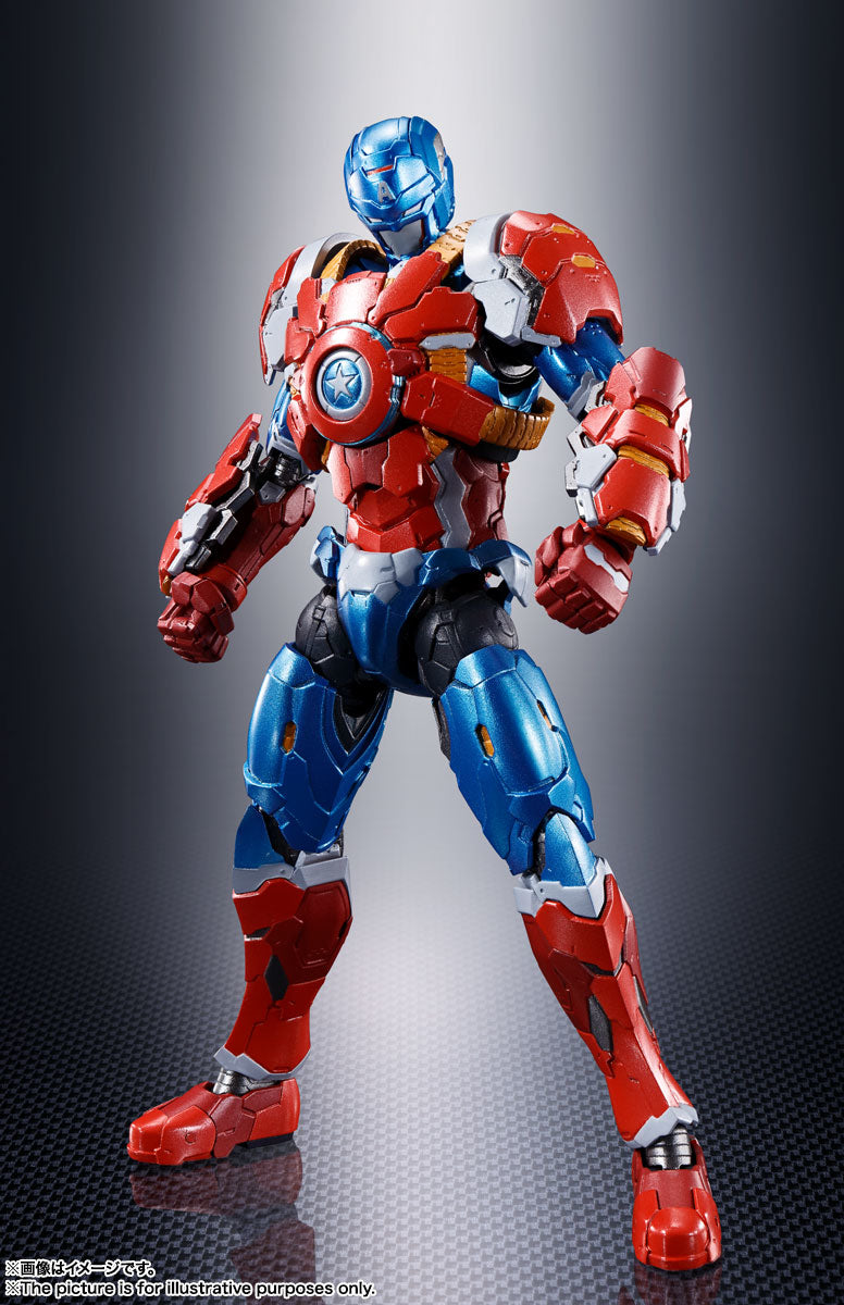 Avengers 6 Inch Action Figure S.H. Figuarts - Captain America Tech-O