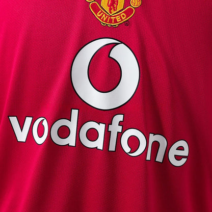 Manchester United Jersey 2004/06 Home Retro Kit Long Sleeves