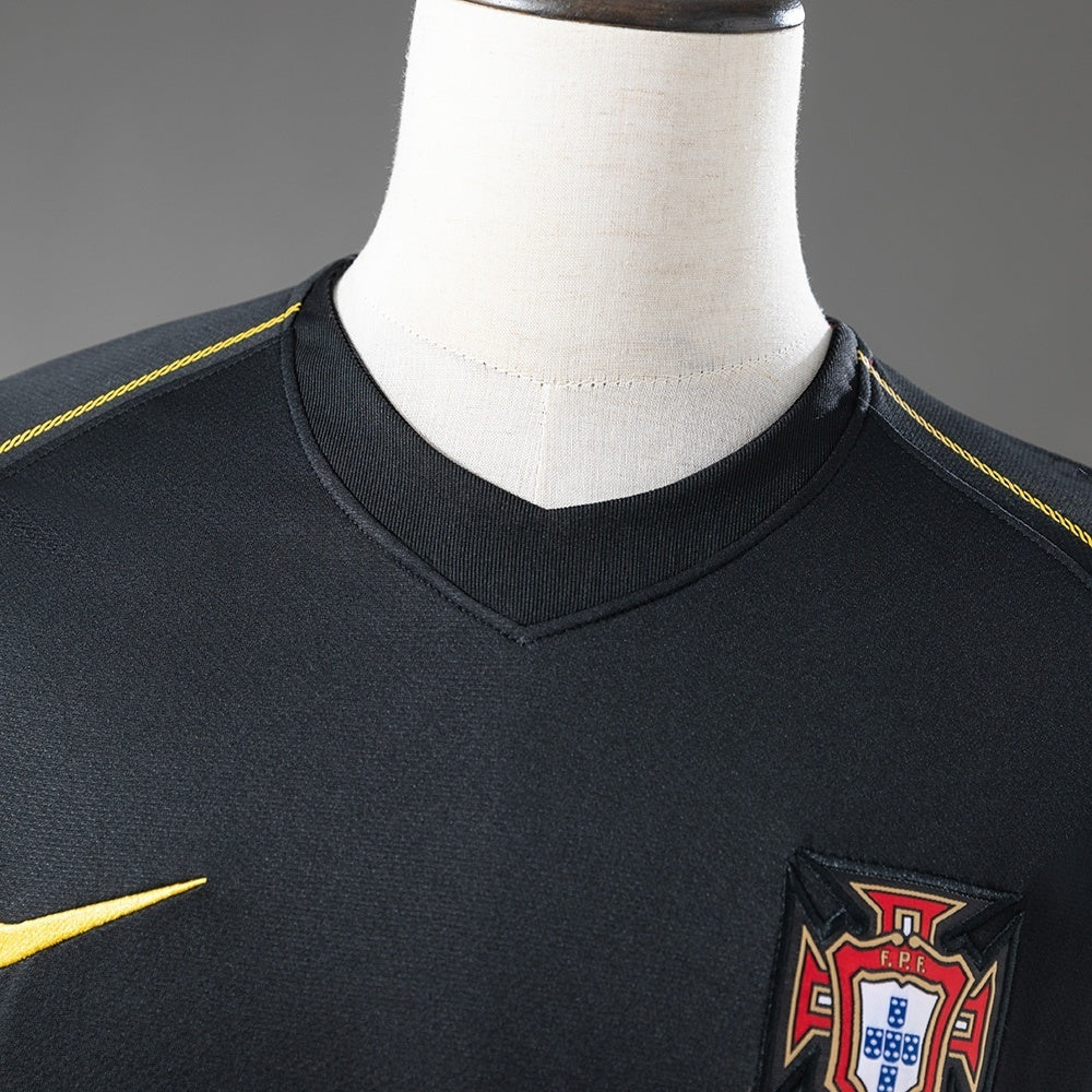 Retro Portugal Away Jersey 2006 Long Sleeves Football Kit Soccer Shirt