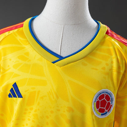 Kids Colombia Jersey 2026 World Cup Football Kit Soccer Jersey