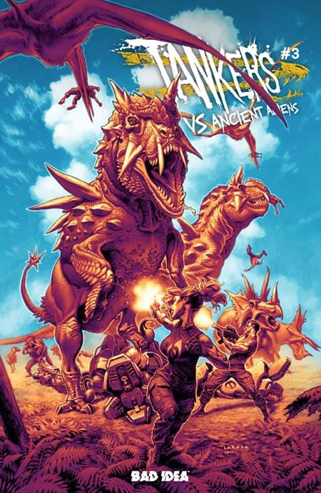 TANKERS VS ANCIENT ALIENS # 3 (OF 4) CVR B LEWIS LAROSA VAR (Release Date: 08/19/2026)