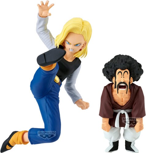 Banpresto: Dragon Ball Z - Android 18 vs. Mr. Satan Statue (Match Makers)