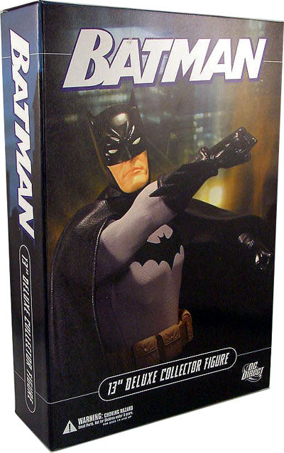 Batman Action Figures Deluxe 13 Inch Series: Batman Collector Figure (Sub-Standard Packaging)