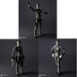 Batman Arkham Asylum 8 Inch Action Figure Play arts Kai - The Joker (Black & White) SDCC 2012 (Sub-Standard Packaging)