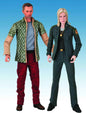 Battlestar Galactica 6 Inch Action Figure 2-Pack - Leoben & Starbuck (Sub-Standard Packaging)