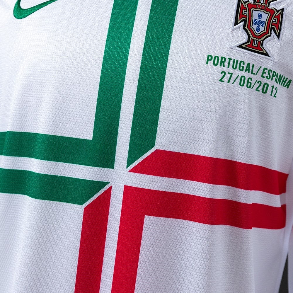 Portugal Jersey 2012 Away Retro Football Kit Long Sleeves