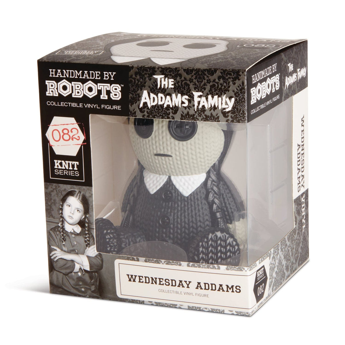 BDA Collectibles: Handmade by Robots Knit Series - Wednesday Addams, Addams Family (082)