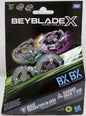 Beyblade X Booster Pack 2-Pack - Brace Triceratops M-85BS & Dagger Dran 7-55K