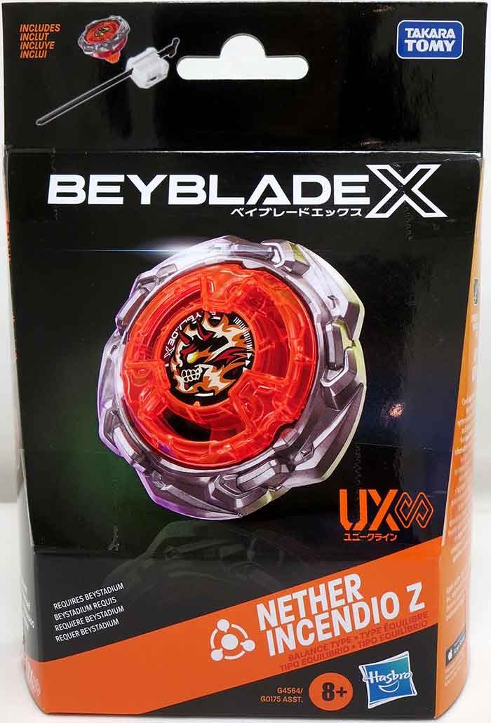 Beyblade X Starter Pack - Nether Incendio Z With Launcher