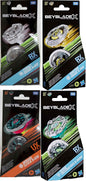 Beyblade X Booster Pack - Set of 4 Mirage Clock, Shelter Drake, Cobalt Drake, Ridge (Package F9590AS08)