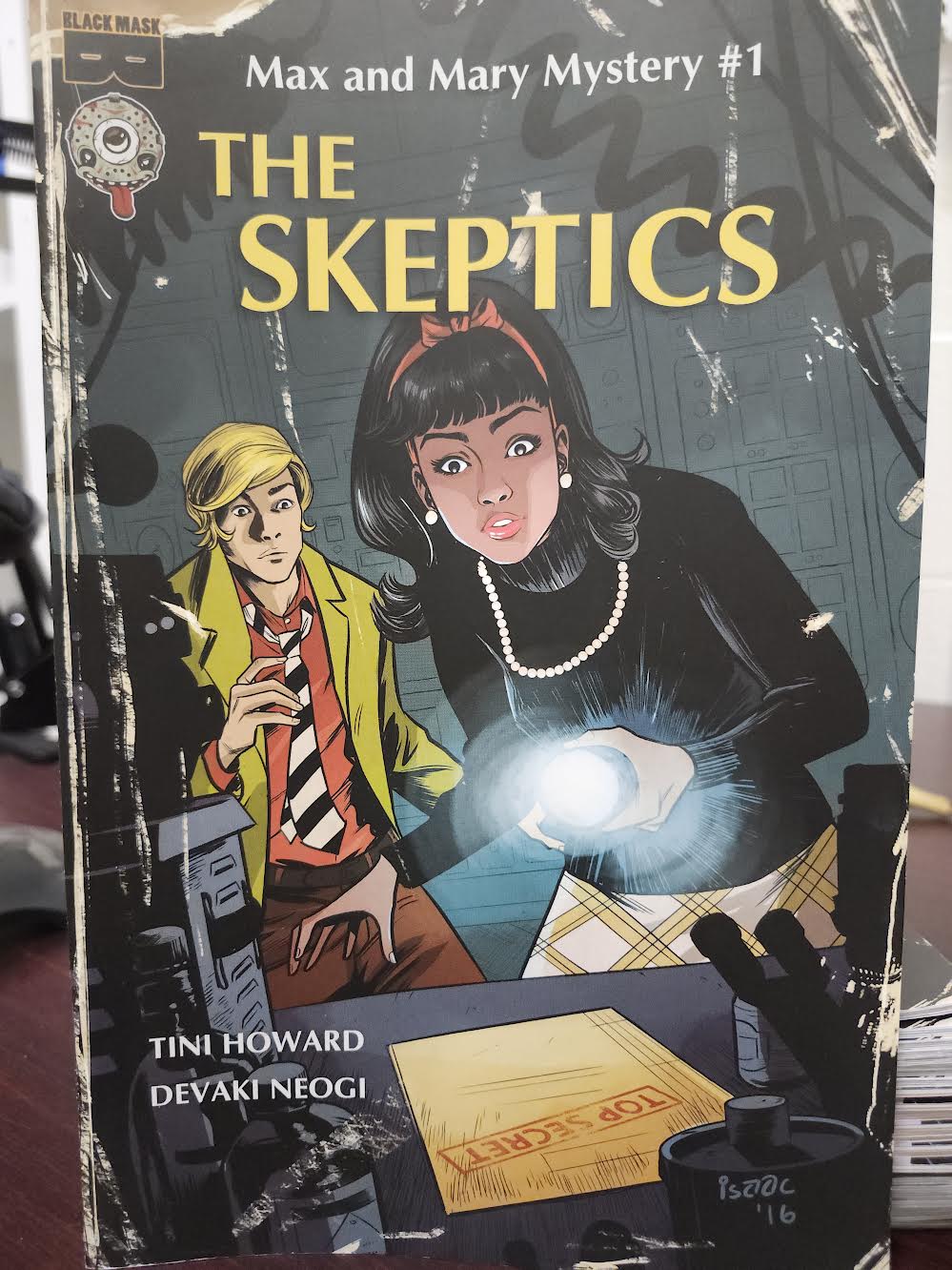 The Skeptics: max and mary mysterty #1 (3rd eye variant cvr)