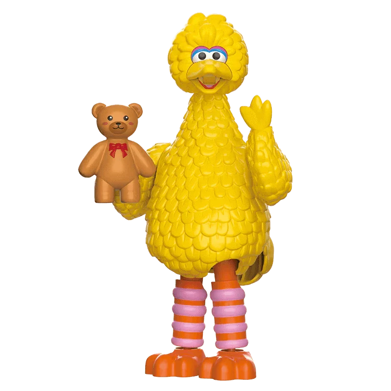 BLOKEES: SESAME STREET - PRECOOL SERIES 1 - BIG BIRD ACTION FIGURE