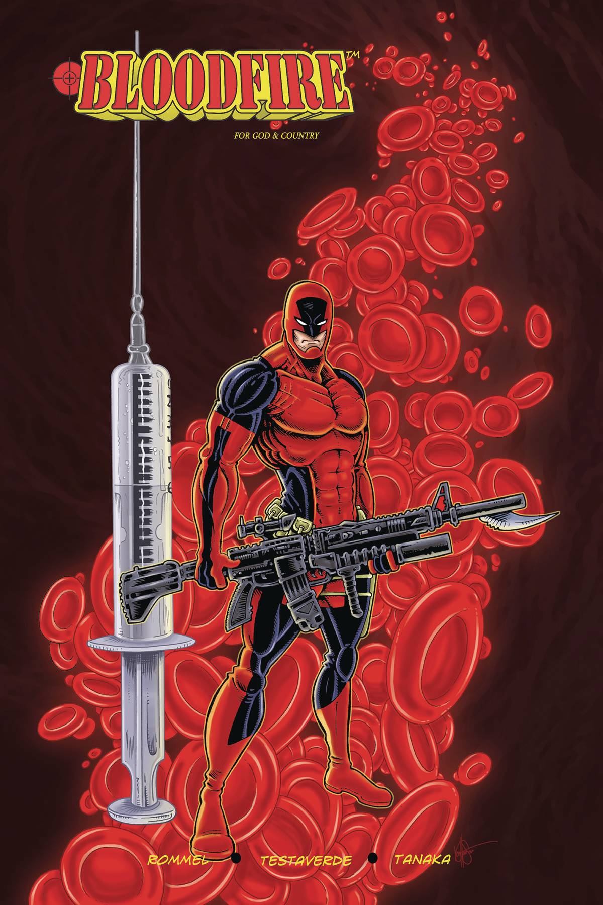BLOODFIRE FOR GOD & COUNTRY ONESHOT CVR C HAESER