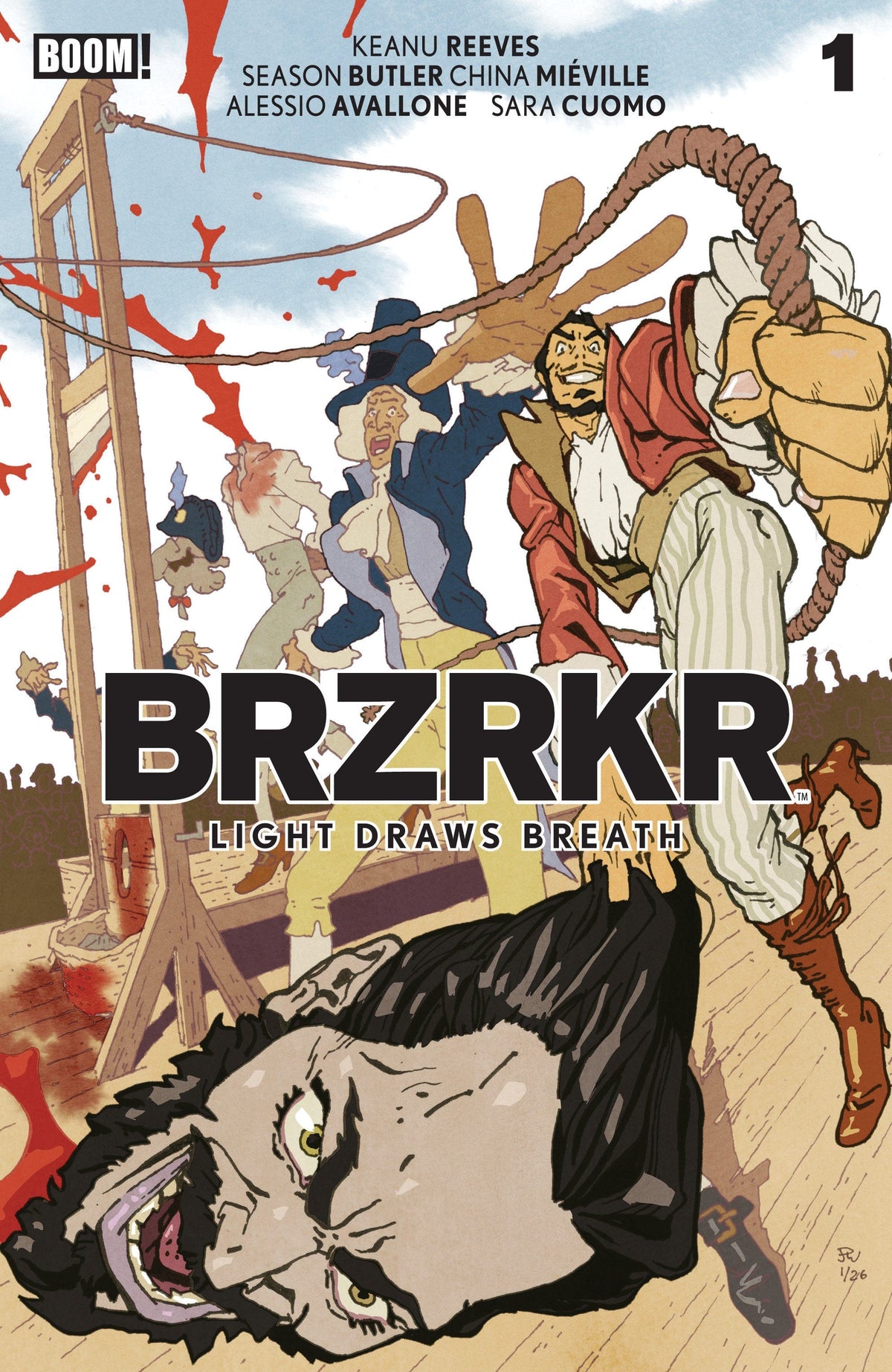 BRZRKR: Light Draws Breath #1 D Foil Variant (Full Art, Wimberly)