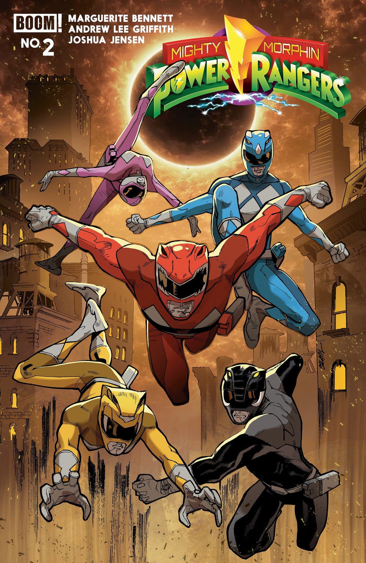 Mighty Morphin Power Rangers (2026) #2 A Main (Dressed, BalÃ¡m)