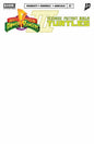 Mighty Morphin Power Rangers/ Teenage Mutant Ninja Turtles III #1 F Blank Variant (Dressed, Sketch Cover, (SKETCH)