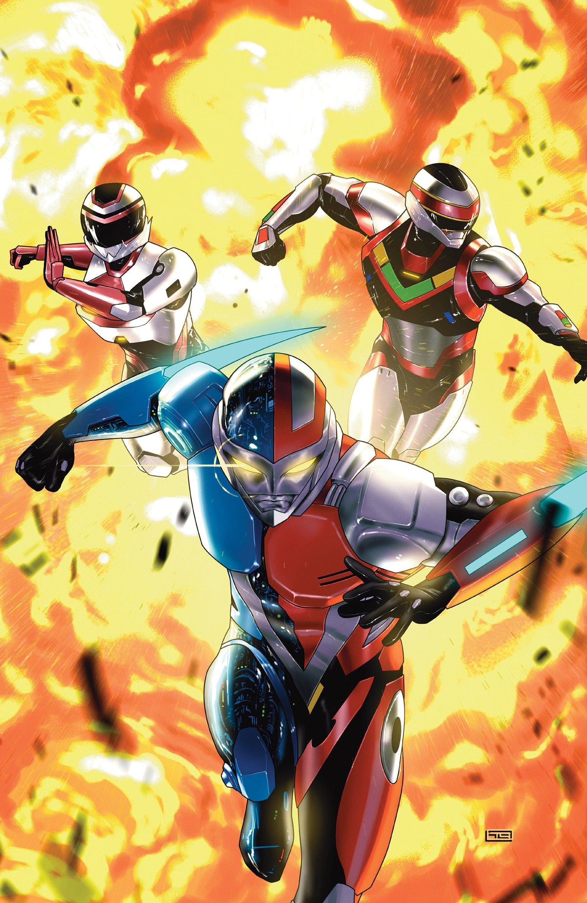 VR Troopers #2 C Variant (Full Art, Foil, Clarke)