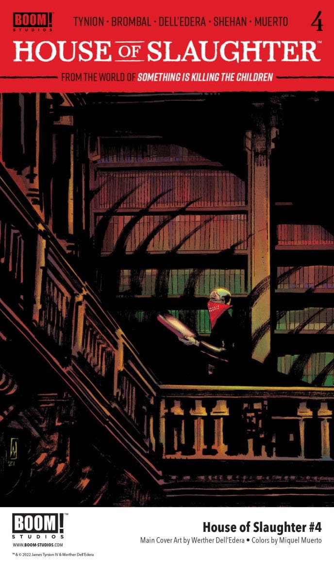 HOUSE OF SLAUGHTER #4 CVR B DELL EDERA