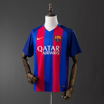 Barcelona Jersey 2016/17 Home Retro Football Kit