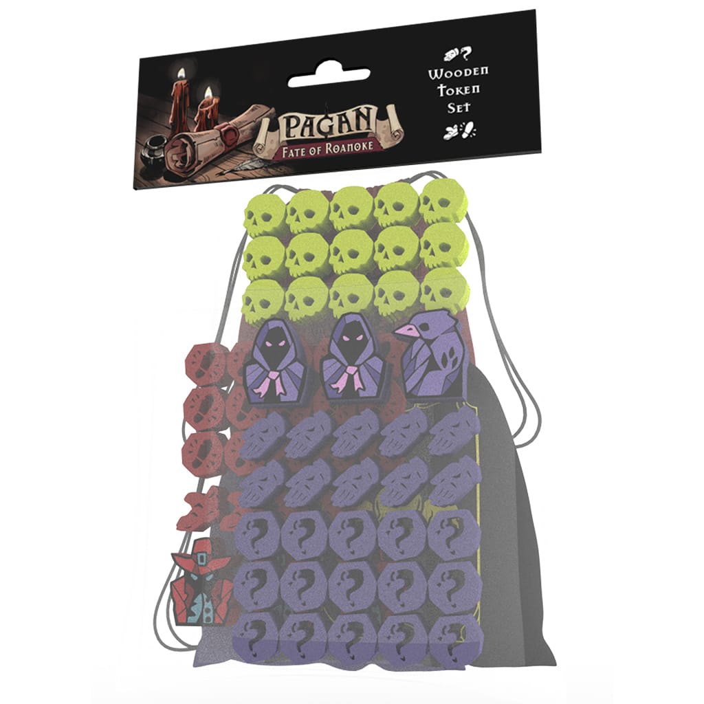 Pagan: Fate of Roanoke: Wooden Tokens