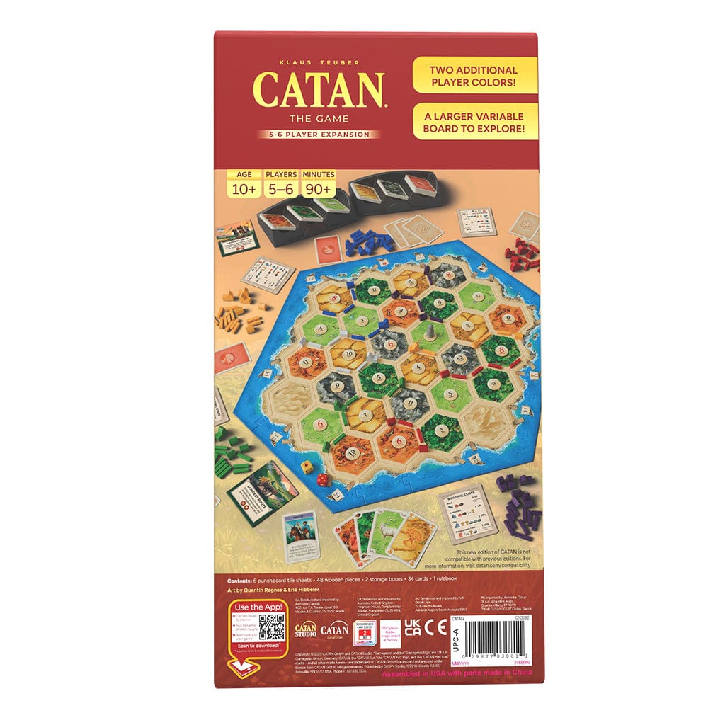 6th Edition CATAN® – 5-6 Player Expansion