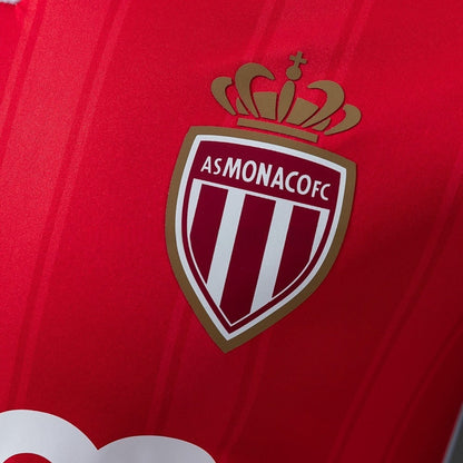 Monaco Jersey 25/26 Home Football Kit Player Version